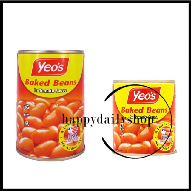 Yeos Baked Beans In Tomato Sauce 茄汁豆 Shopee Malaysia