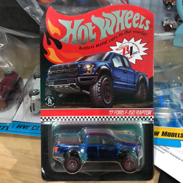 Hot Wheels - RLC Exclusive '17 Ford F-150 Raptor | Shopee Malaysia