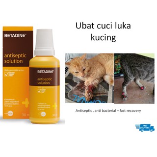 UBAT LUKA KUCING (SPRAY) BETADINE .  Shopee Malaysia