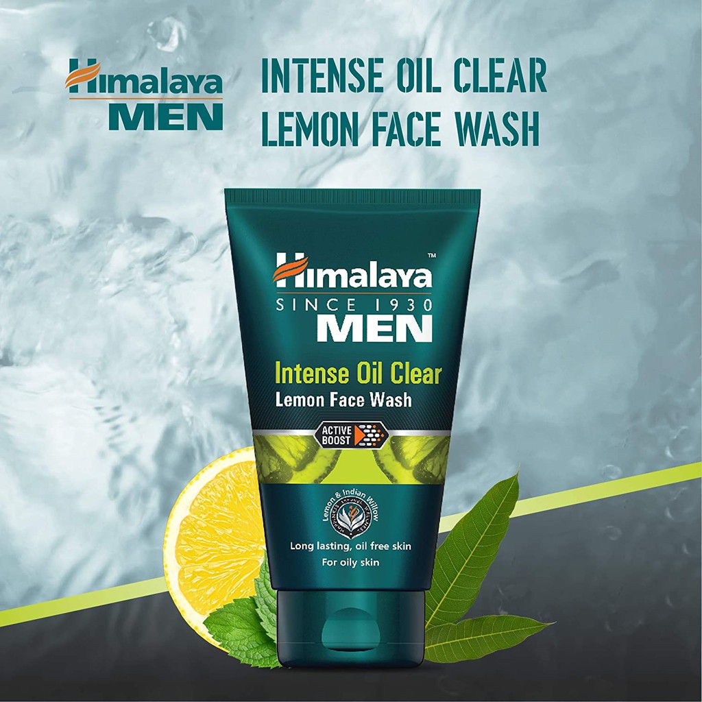 Himalaya Men Intense Oil Clear Face Wash 100ml Shopee Malaysia