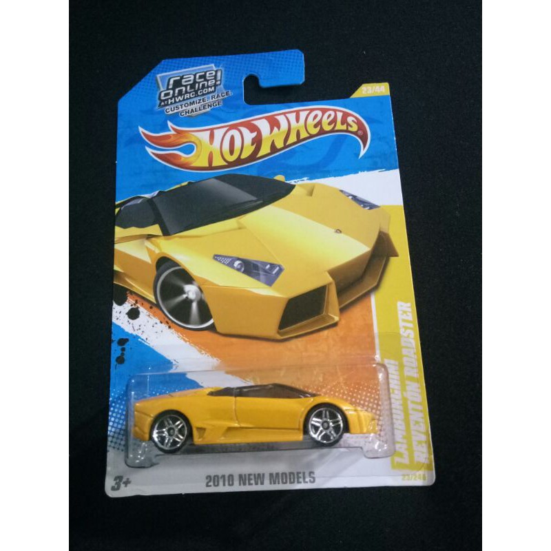 Hot Wheels Lamborghini Reventon, Red Diecast Collectible Model, HW