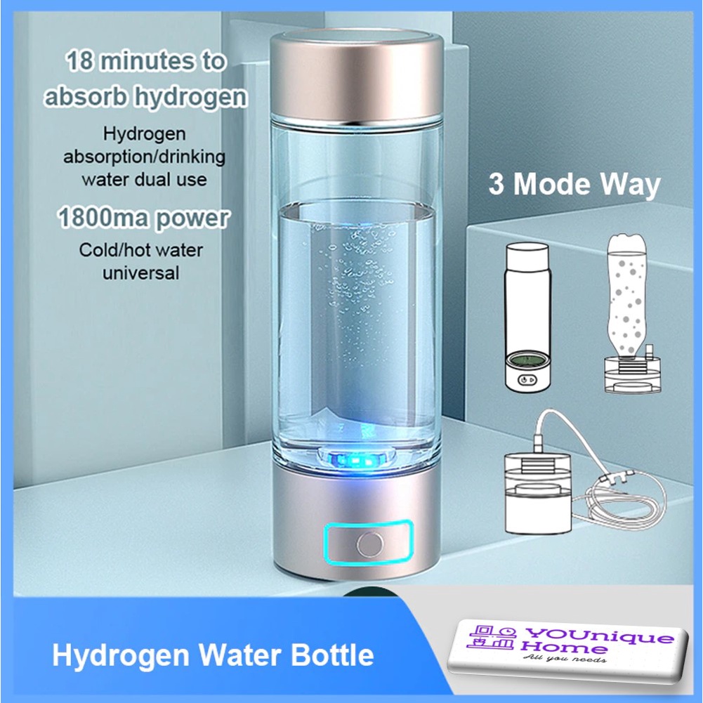 Bottiglia D'Acqua Idrogenata 420ml - Tecnologia SPE/PEM Per Acqua Ricca Di Idrogeno In 3 Minuti - Foto 14