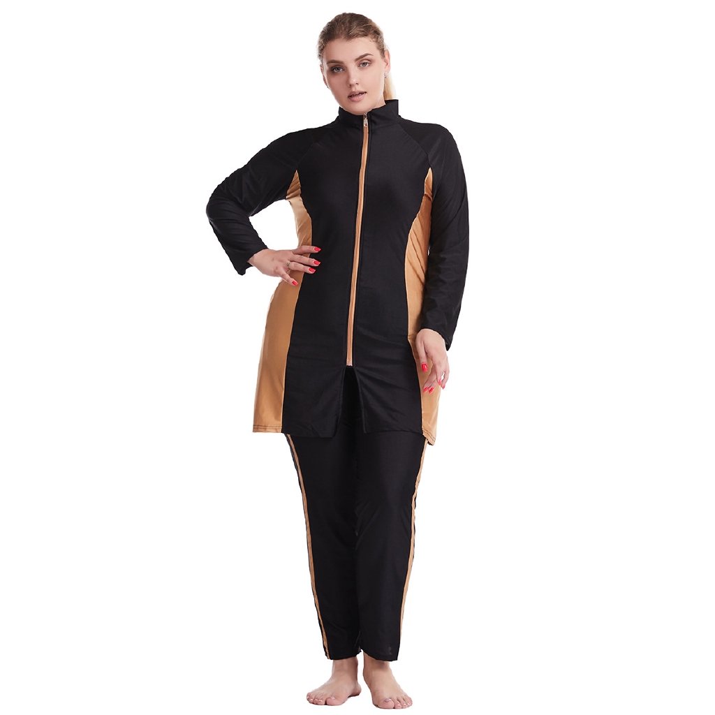 Ready Stock Muslimah  Baju  Renang XL 6XL Swimming  Suit 