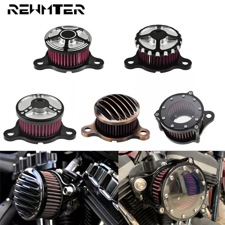 Motorcycle Air Cleaner Intake Air Filter System Aluminum For