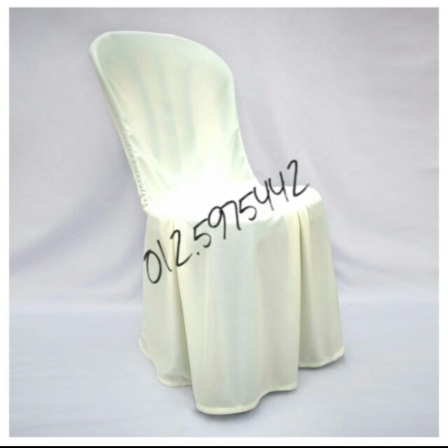 Sarung Kerusi Plastik Plastic Chair Cover Wedding Chair Cover Plastic