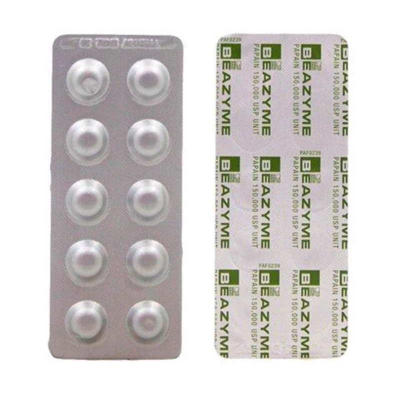 Beazyme Papain Tablet 10s (Papase) | Shopee Malaysia