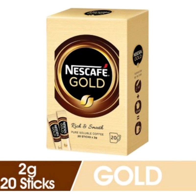 Nescafe Gold Stickbox (20sticks x 2g) | Shopee Malaysia