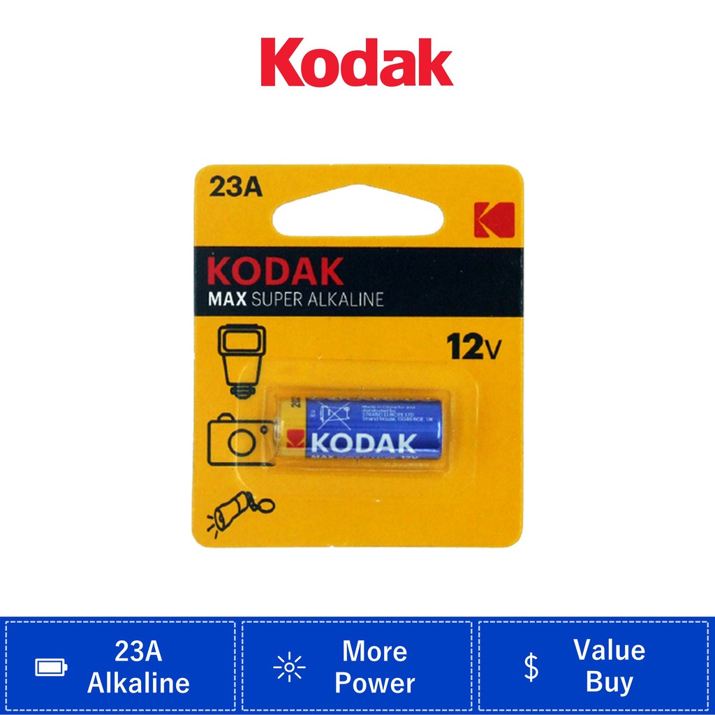 Kodak 23A Alkaline Batteries KD-ALKL-23A | Shopee Malaysia