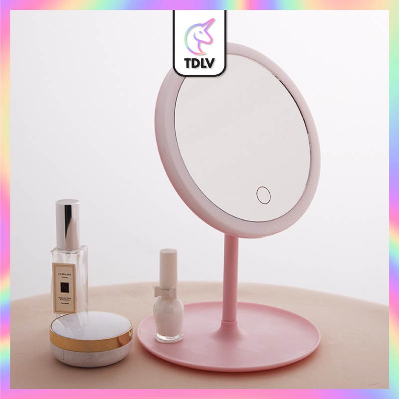 TDLV LED Makeup Mirror Dressing Table Mirror Beauty Makeup Mirror Fill