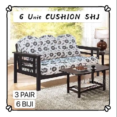  FREE SHIPPING 6 UNIT 3 PAIR Sofa  Cushion with Cover  