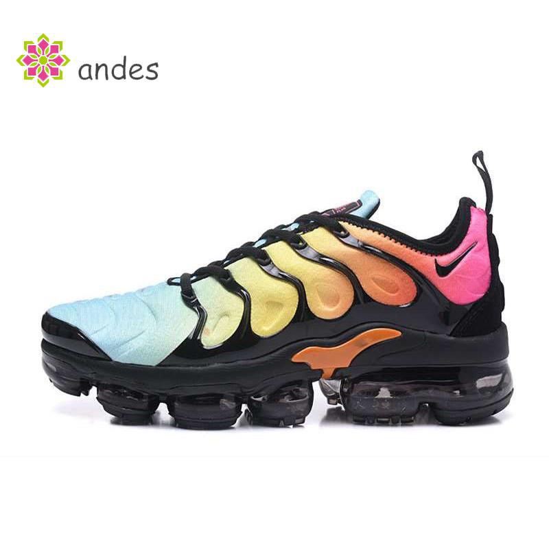 pink and yellow vapormax plus