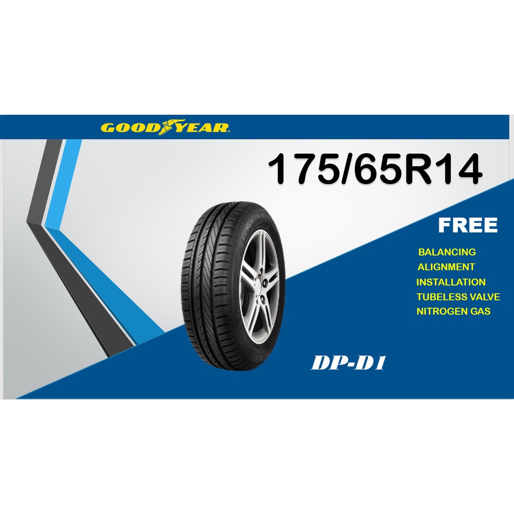GOODYEAR TYRE 175/65R14 DPDI (WITH INSTALLATION) Shopee Malaysia