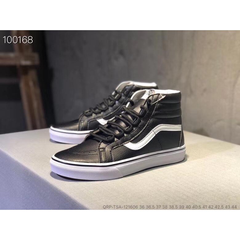 vans high cut leather