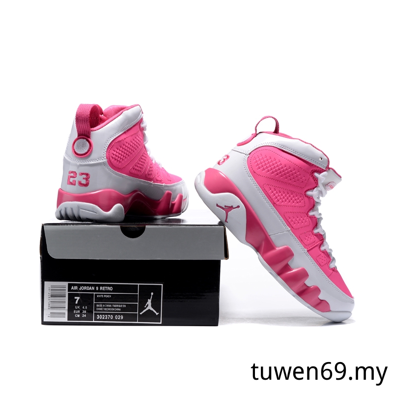 pink jordan 9