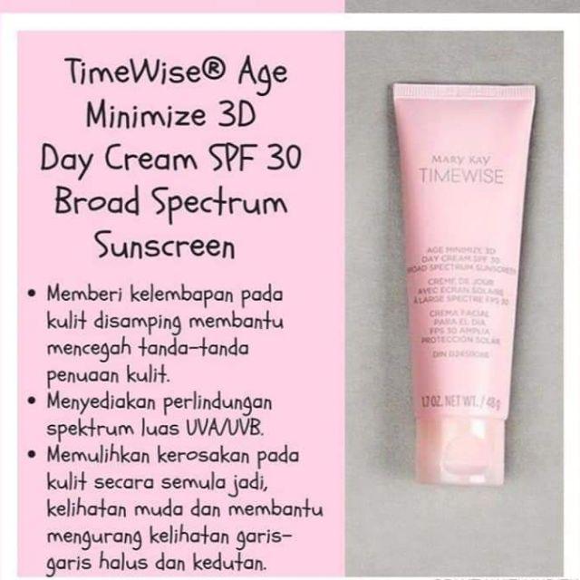 Day Cream Timewise 3d Normal Dry Combination Skin Mary Kay New Stock Shopee Malaysia