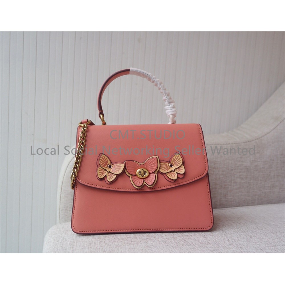 coach butterfly parker bag