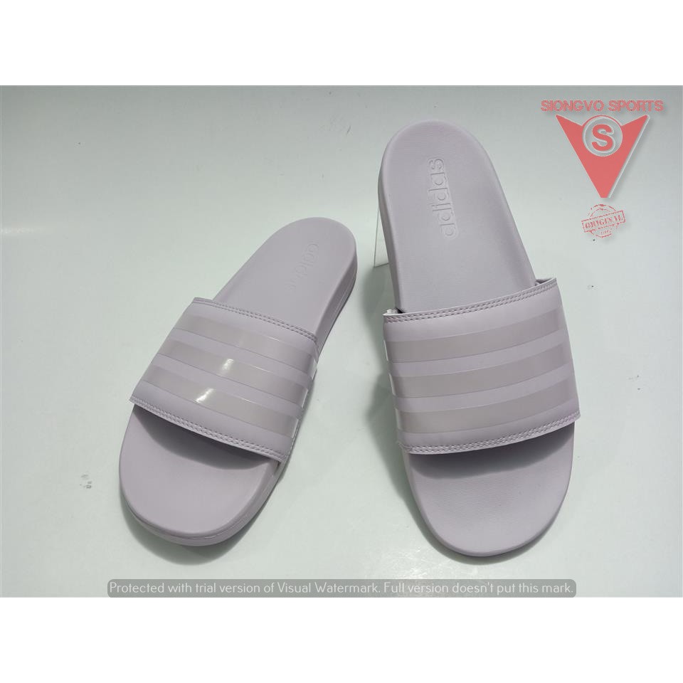 adidas mauve slides