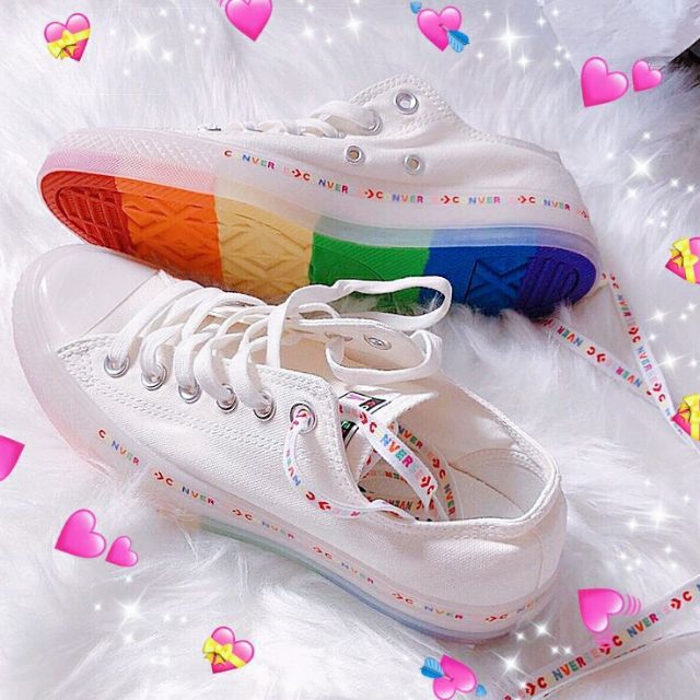 converse rainbow jelly