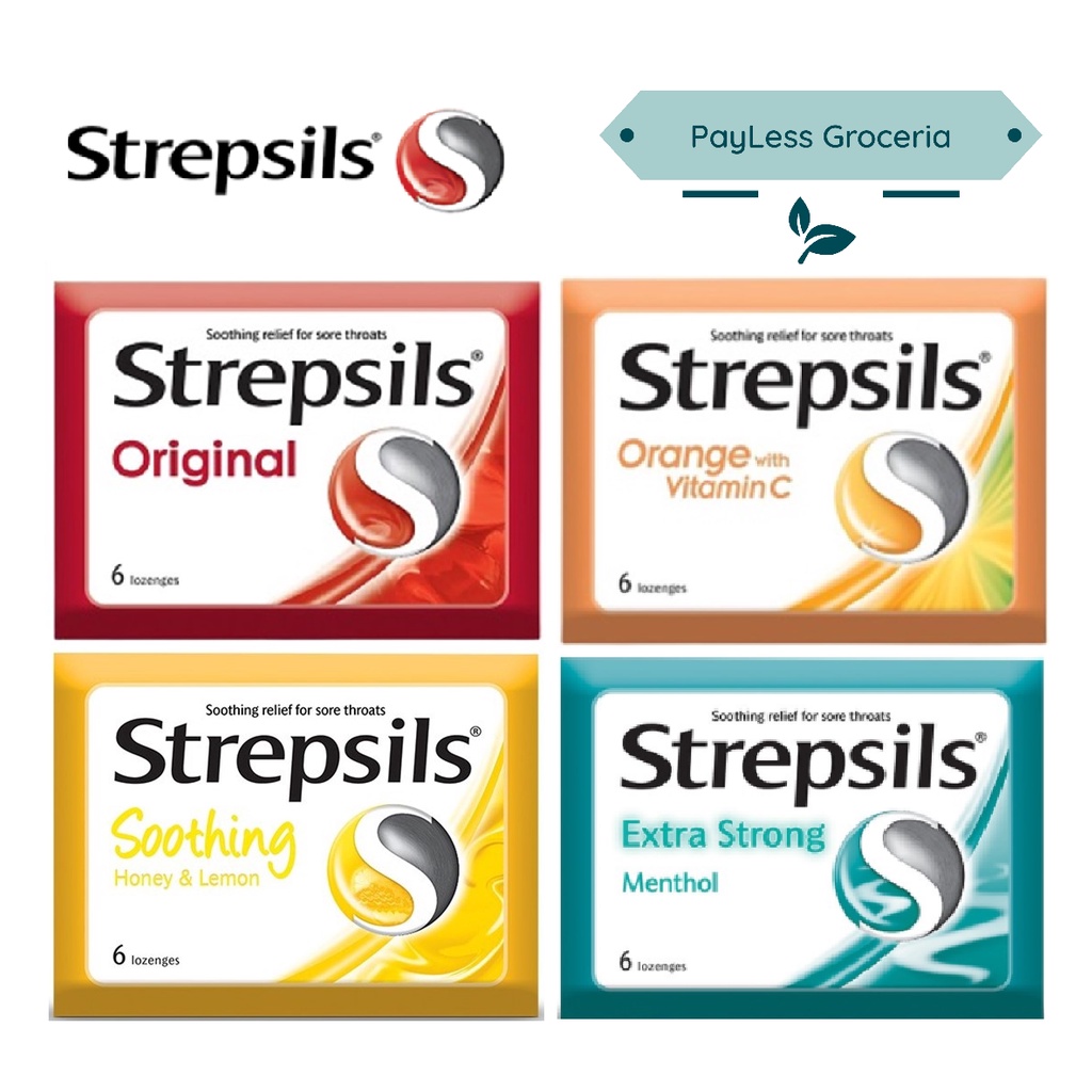 Strepsils Sore Throat Lozenges (6s) [Expired 02/2025] Shopee Malaysia