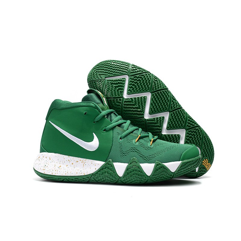 kyrie 4 green and white