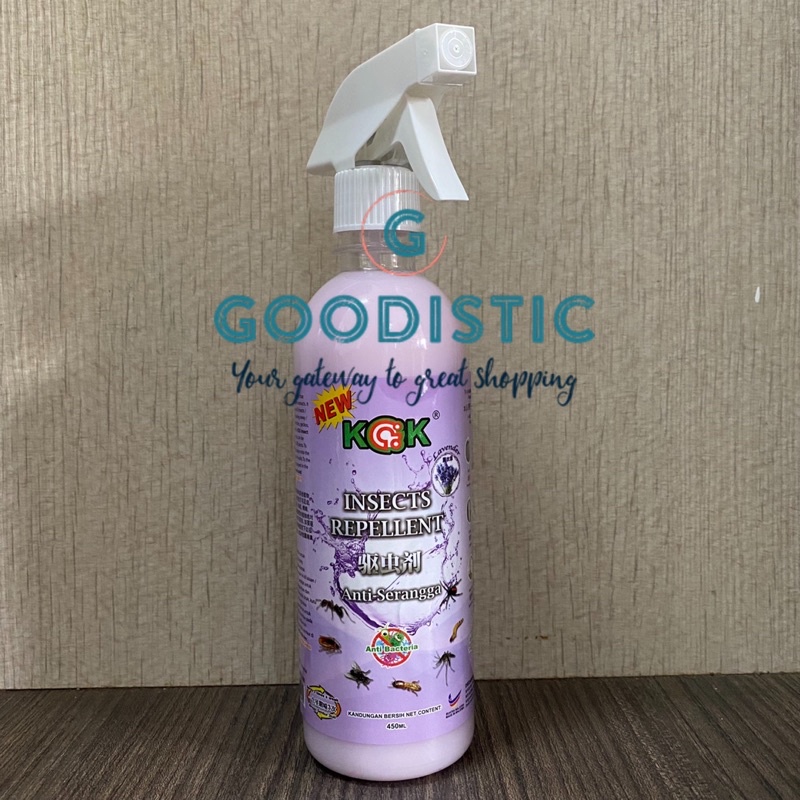 [READY STOCK NEW] KCK Insect Repellent Lavender 450ml with spray