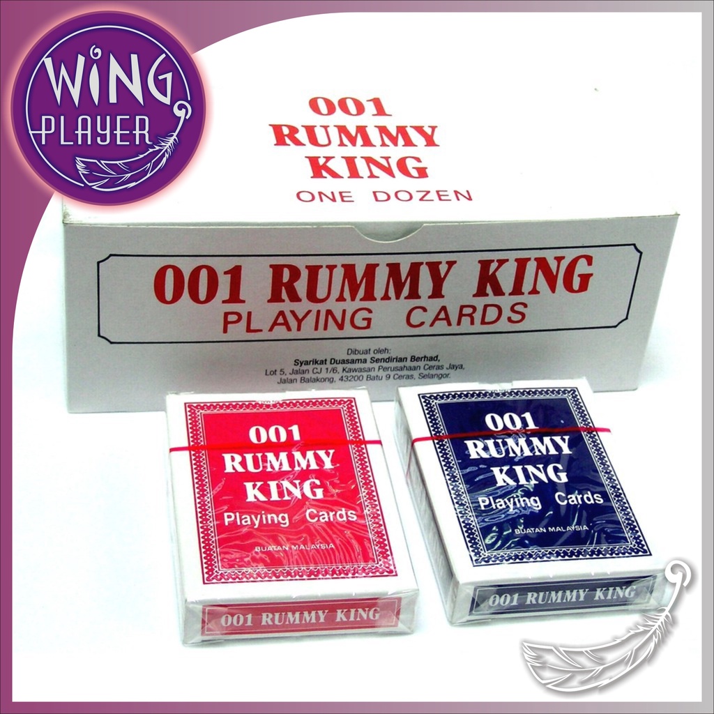 001 Rummy King Playing Card Shopee Malaysia