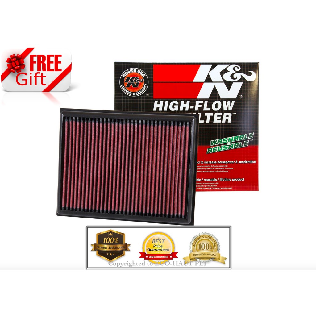 fj cruiser k&n air filter