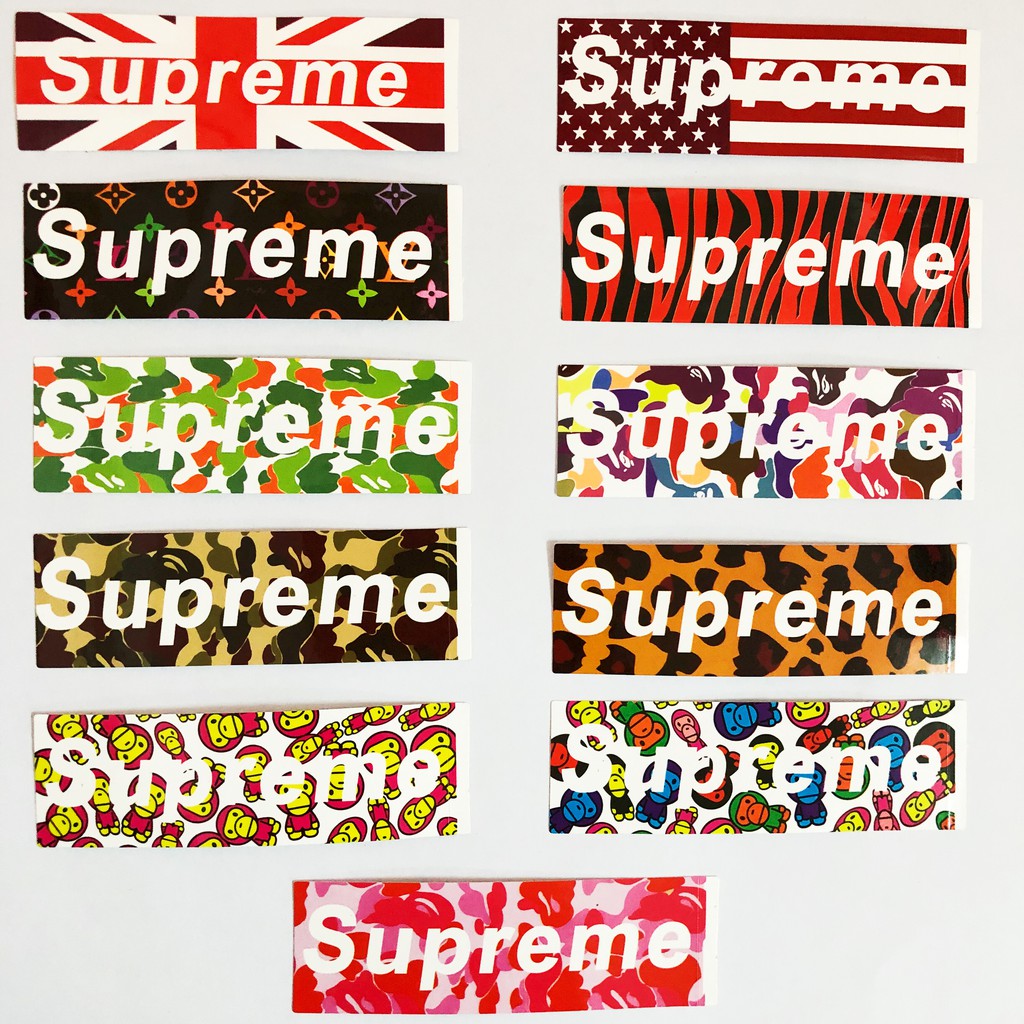 Supreme X Jackson Pollock Box Logo Sticker US | atelier-yuwa.ciao.jp