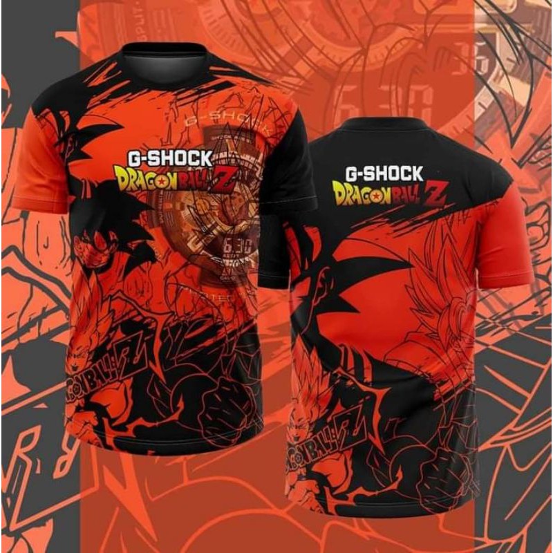 Men S T Shirt Gshock X Dragon Ball Z Shopee Malaysia