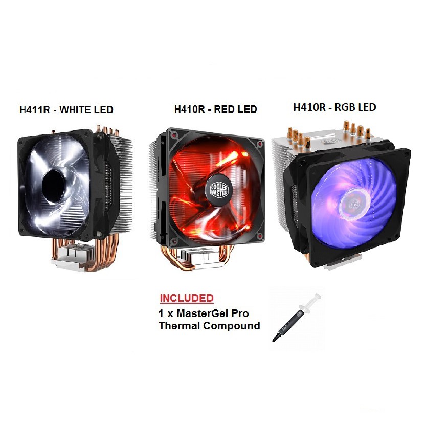 Cooler Master Hyper H410R CPU Cooling Fan / H411R Cooler Fan / AMD Ryzen / INTEL Socket LGA 1200 Shopee Malaysia