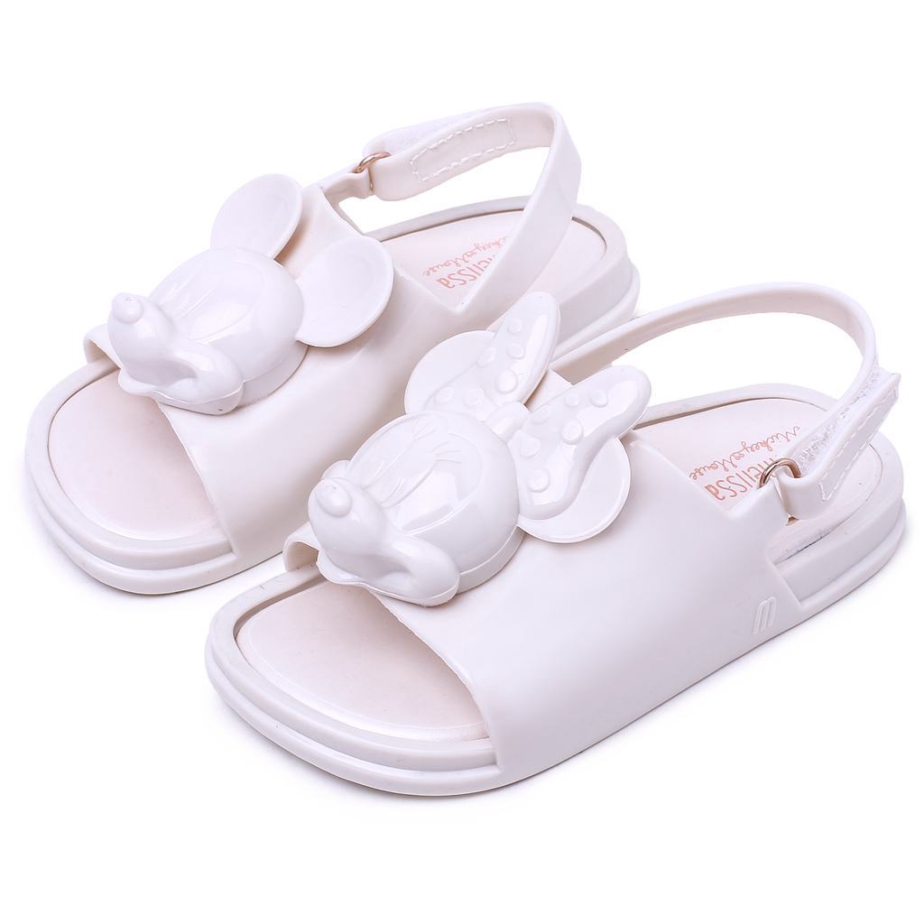 Mini Melissa Cute Mini Jelly Shoes Kitty Head Children Girl Sandals Soft