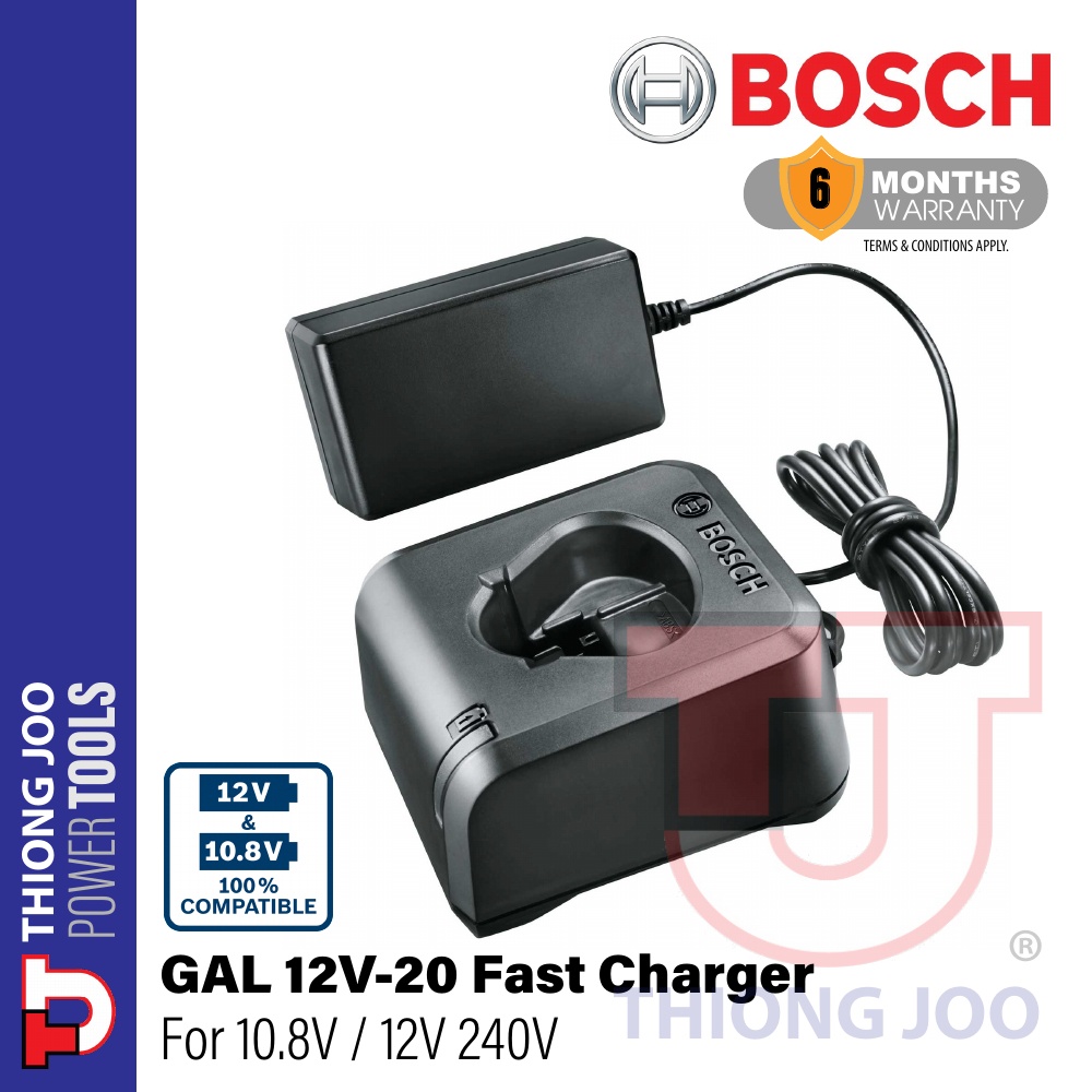 Bosch - - Bosch GAL12V-20 12V Lithium-ion Battery Charger