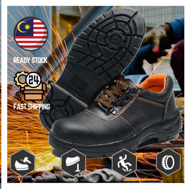 LC Forklift Safety Shoes, Kasut Safety, Low Cut Safety Shoes Shopee