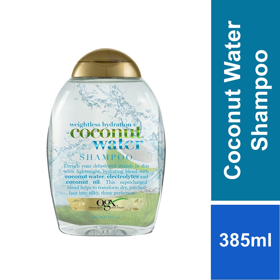 OGX Coconut Water Shampoo 385ml Shopee Malaysia