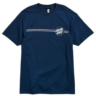 Santa Cruz Other Dot S/S Regular Men's T-Shirt Harbor Blue/Black/Blue (8020820)