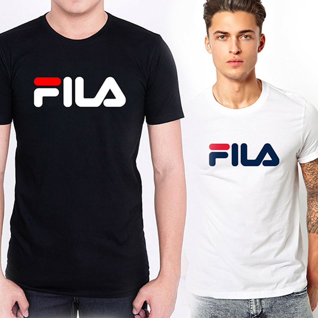 fila men's t shirt white