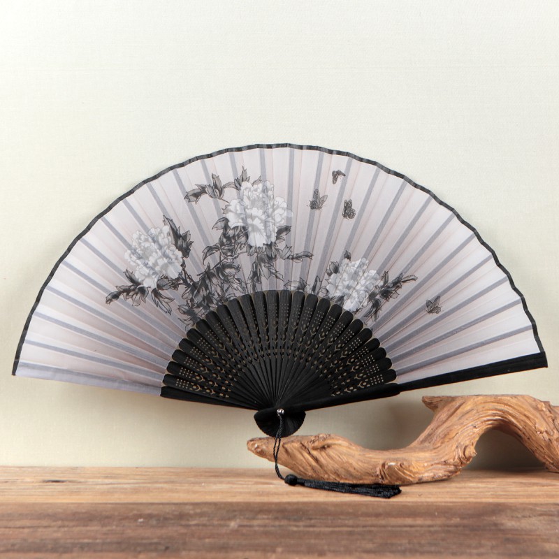 japanese silk fan