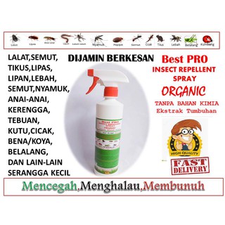 PRO INSECT SPRAY RACUN SERANGGA ORGANIK YG BERKESAN TAK 