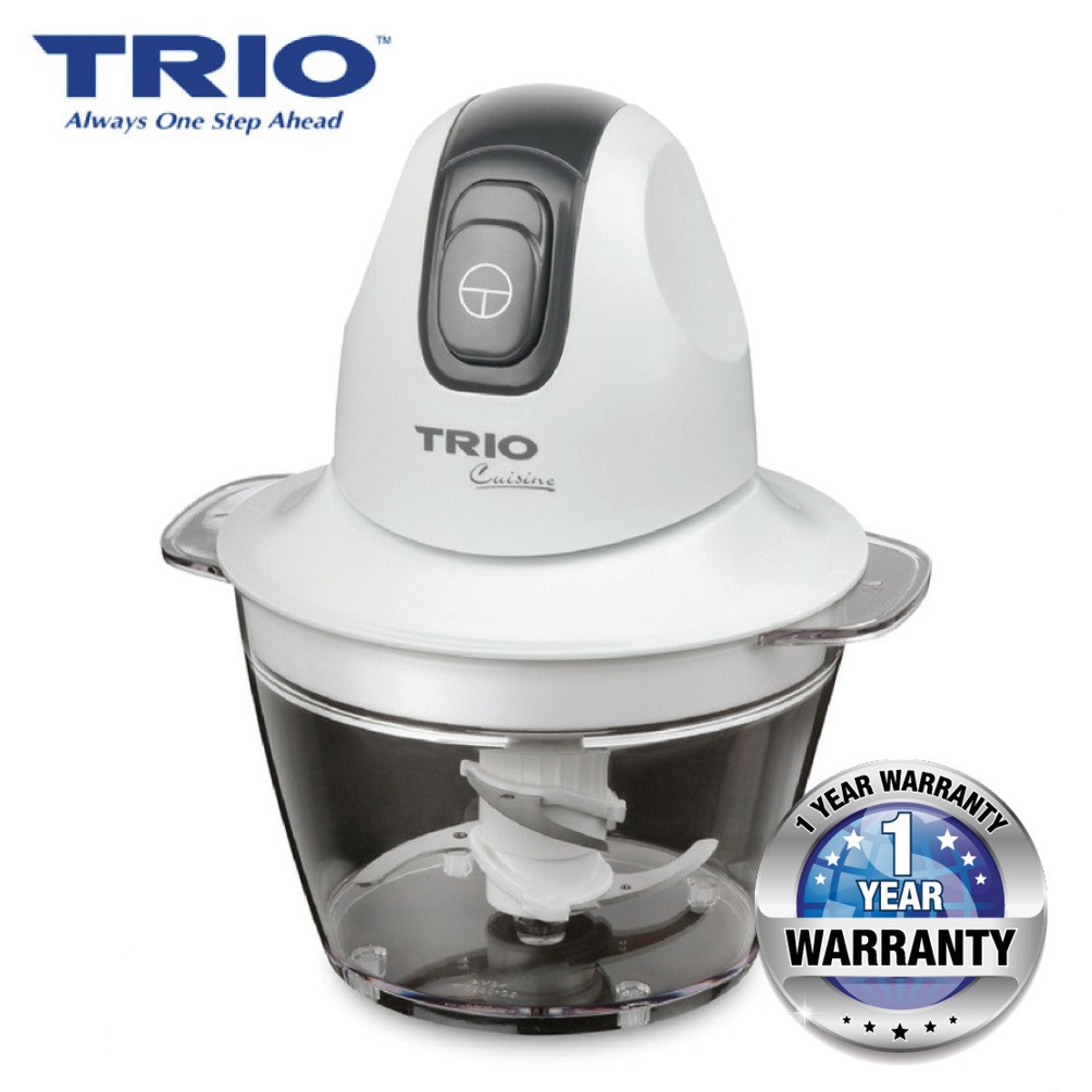 TRIO Mini Food Chopper TFC-355 [Fast Chopping with Double Layer Blade ...