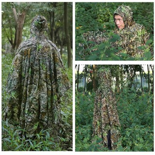 【my ღ 】3D Leaf Adults Ghillie Suit Woodland Camo/Camouflage