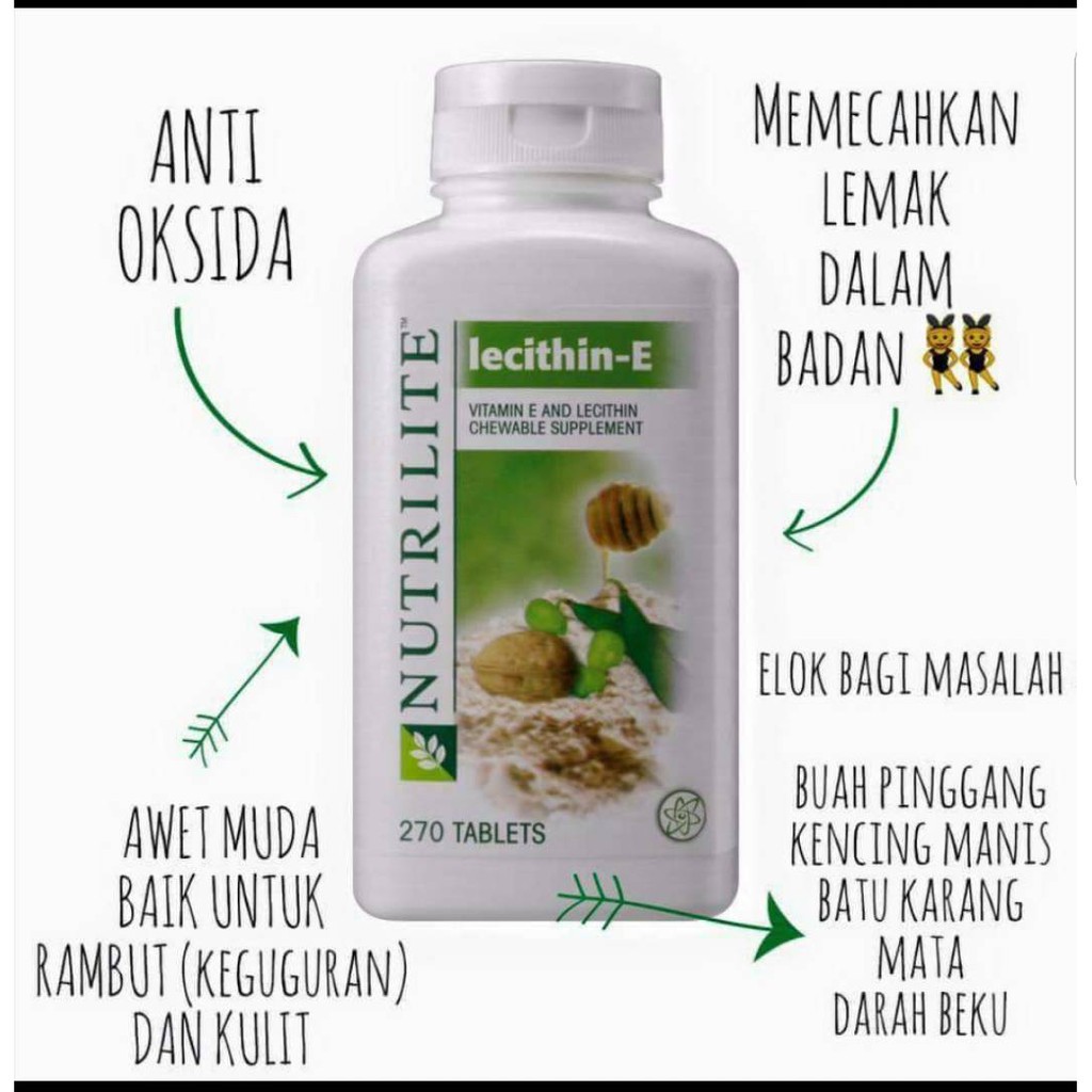 Amway untuk kurus lecithin e Skinny Fat,