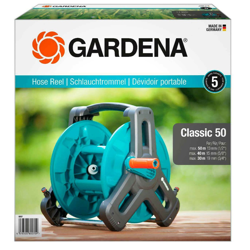 duizend picknick duurzame grondstof Gardena Classic Hose Reel 50 | Shopee Malaysia