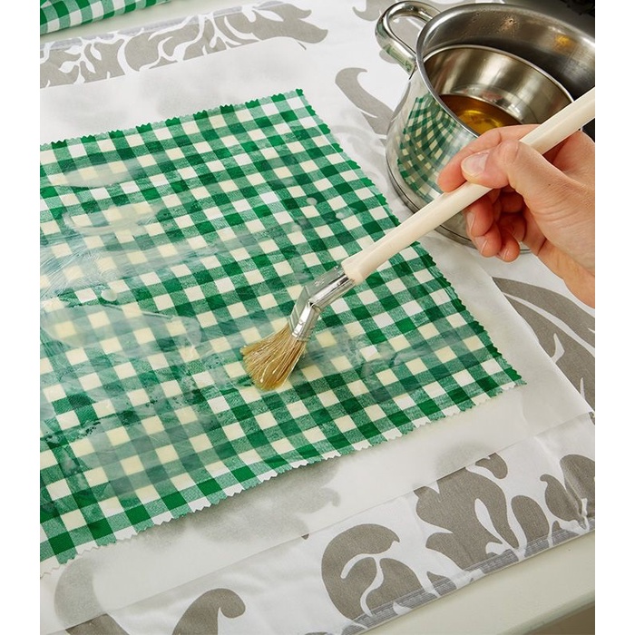 Homemade Beeswax Wraps/Plastic Wrap Alternative by Anna Design Shopee