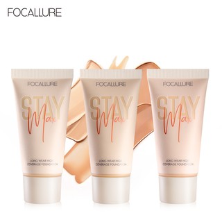FOCALLURE STAYMAX Foundation 24Hours  Long Wear High Coverage Oil Control  Weightless Foundation Moisturizing  Face Makeup