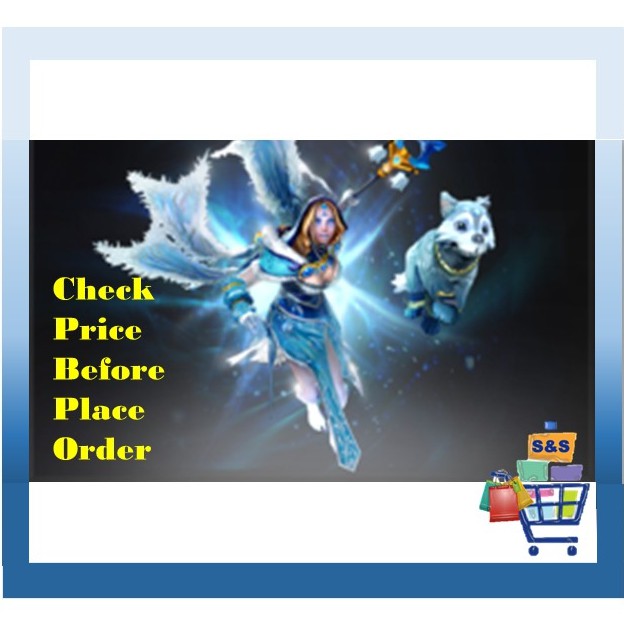 Dota 2 Crystal Maiden Arcana Frost Avalanche Shopee Malaysia