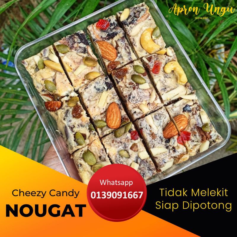 Cheezy Candy Nougat Kek Batek Premium Kek Batik Kacang Shopee Malaysia
