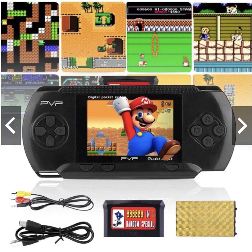 PVP Station Light 3000 Video Games Player Handheld Game Console (Clearance  and Random Colors) | Shopee Malaysia