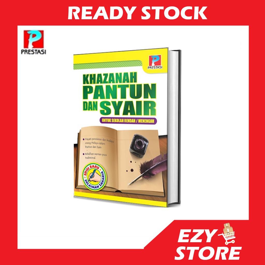 Buy EZYSTORE Malaysia Buku Rujukan Bahasa Melayu Khazanah Pantun 