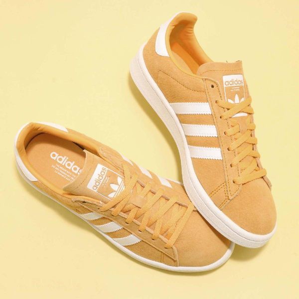 mustard adidas shoes