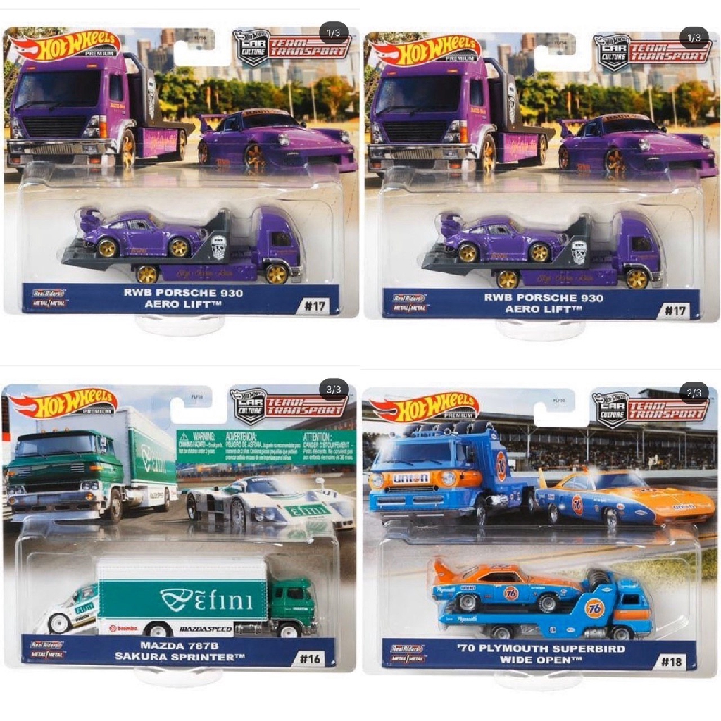 hot wheels team transport mix c